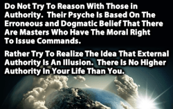 The management of power requires personal authority.