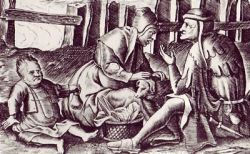 The noon-day demon, blocking all joy!